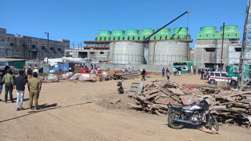 बुटीबोरी MIDCमध्ये Avaada Groupच्या सोलर प्रकल्पात पाण्याचा टँक फुटून झालेली भीषण दुर्घटना