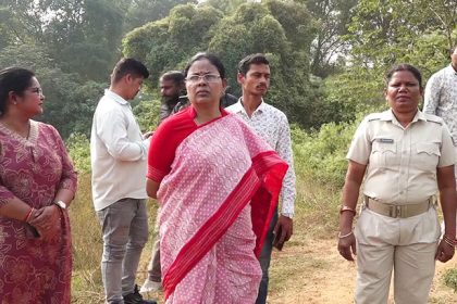 धौली अत्याचार प्रकरण तपास करताना पोलिस