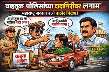 महाराष्ट्रात वाहतूक पोलिसांच्या दादागिरीवर लगाम; वाहनचालकांशी नम्रतेने वागण्याचे शासनाचे कडक निर्देश